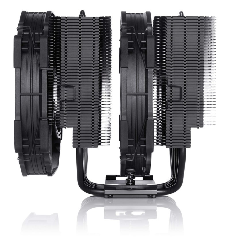 NOCTUA نوكتوا NH-D15 كرومكس.أسود، مبرد وحدة المعالجة المركزية مزدوج البرج (140 مم، أسود) - Image 3